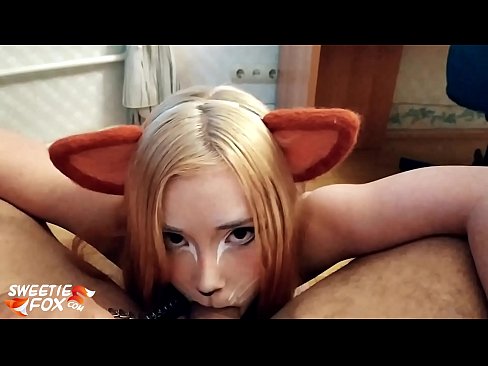 ❤️ Kitsune κατάποση κόκορας και σπέρμα στο στόμα της ❤❌ Σεξ ☑